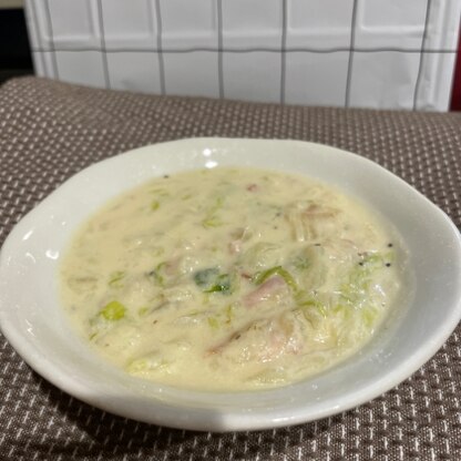 白菜の消費に良かったです。
簡単で美味しかったです。